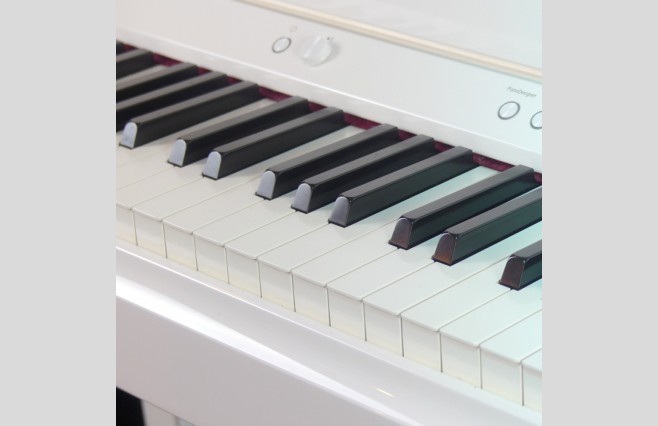 As New Used Roland LX708 Polished White Digital Piano Complete Package (SN:Z6J0181) - Image 8